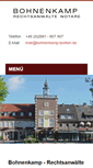 Mobile Screenshot of bohnenkamp-borken.de